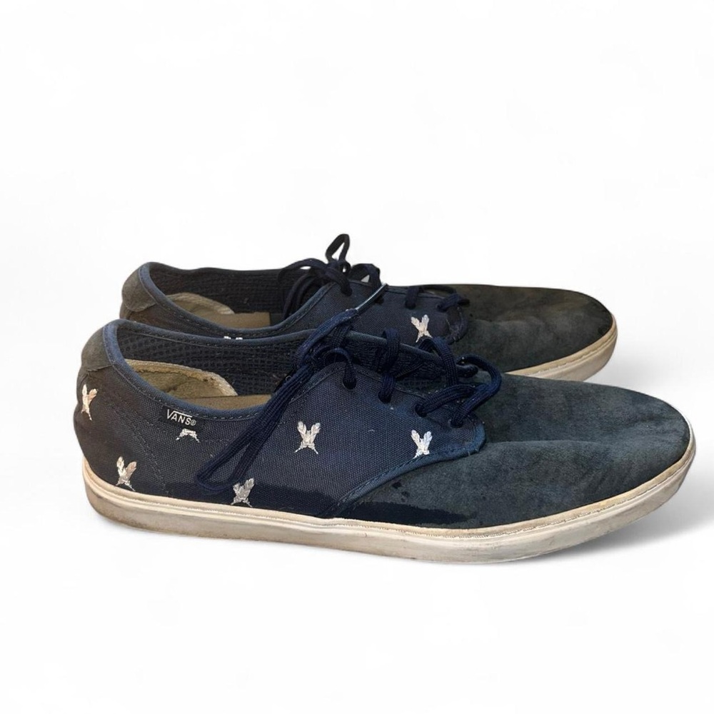 VANS OTW LUDLOW FEATHERS NAVY BLUE WHITE Mens Size 13
